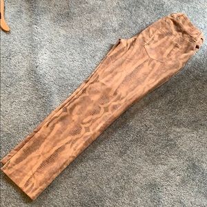 Chico’s animal print pant